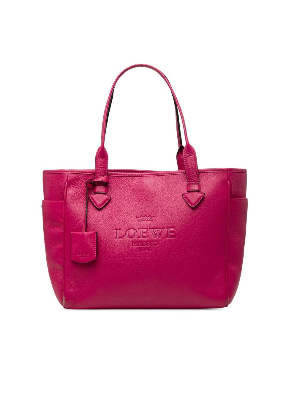 Loewe Leather Heritage Tote Pre-Loved #359455L49B